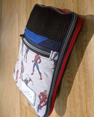 Ich habe den Packwürfel ZipKram in der Größe M für meinen Sohn genäht.