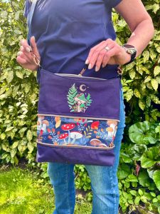 Handtasche ZipKram - Nähanleitung und Schnittmuster von shesmile DIY