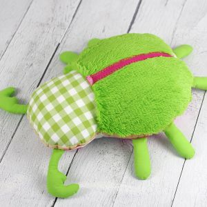 Käferkissen Hildergard (Nähanleitung und Schnittmuster von shesmile DIY)
