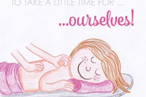Sometimes we just need to take a little time for ourselves! (Eine Illustration von shesmile)