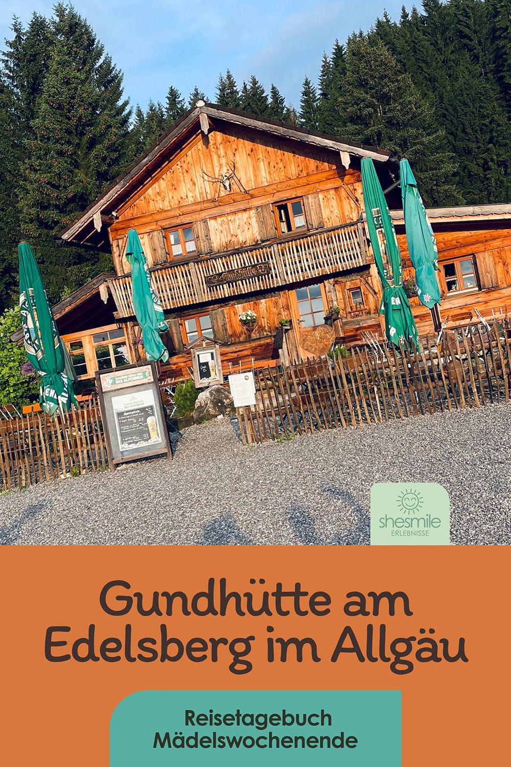 Gundhütte am Edelsberg - Wandern mit den besten Freundinnen im Allgäu