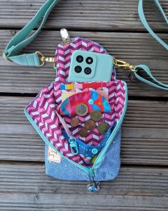 Designnähen zum Schnittmuster der Handytasche Smartkram
