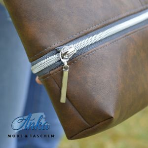 Handtasche ZipKram - Nähanleitung und Schnittmuster von shesmile DIY
