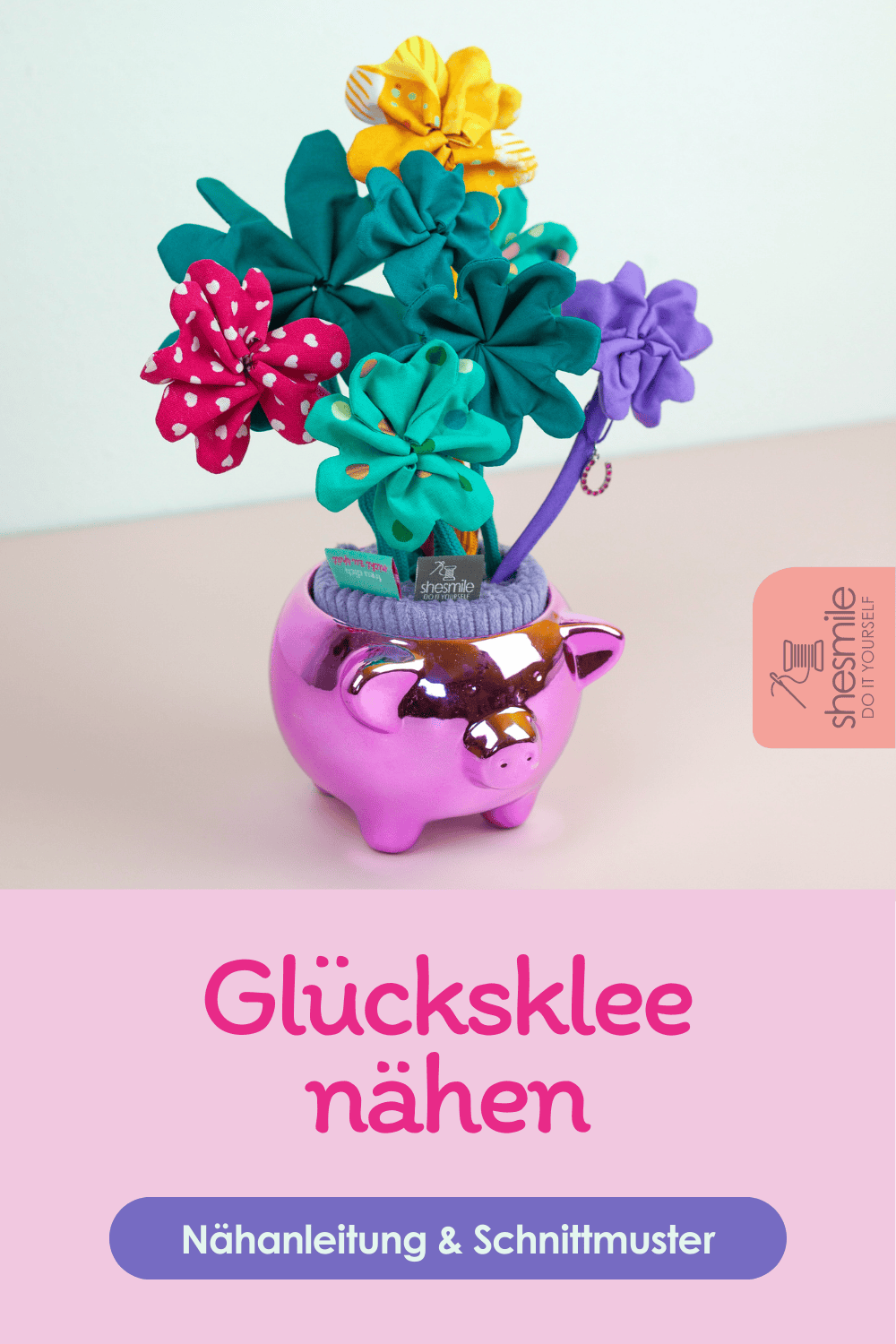 Schnittmuster "Frieda Glücksklee" (Glück zum Selbernähen)