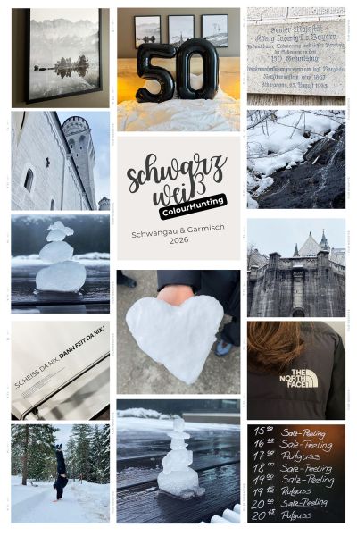 SCHWARZ-WEISS in Schwangau & Garmisch