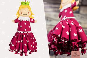 Adventskalender "Prinzessin Emilia" (Nähanleitung & Schnittmuster)