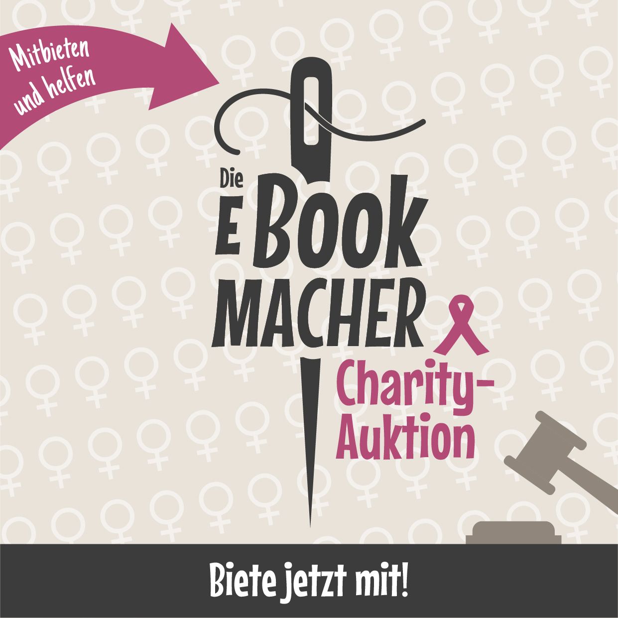 Die Ebookmacher starten eine Charity-Auktion gegen Brustkrebs