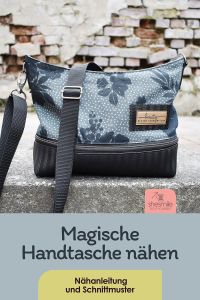 Handtasche ZipKram - Nähanleitung und Schnittmuster von shesmile