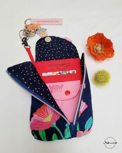 Designnähen zum Schnittmuster der Handytasche Smartkram