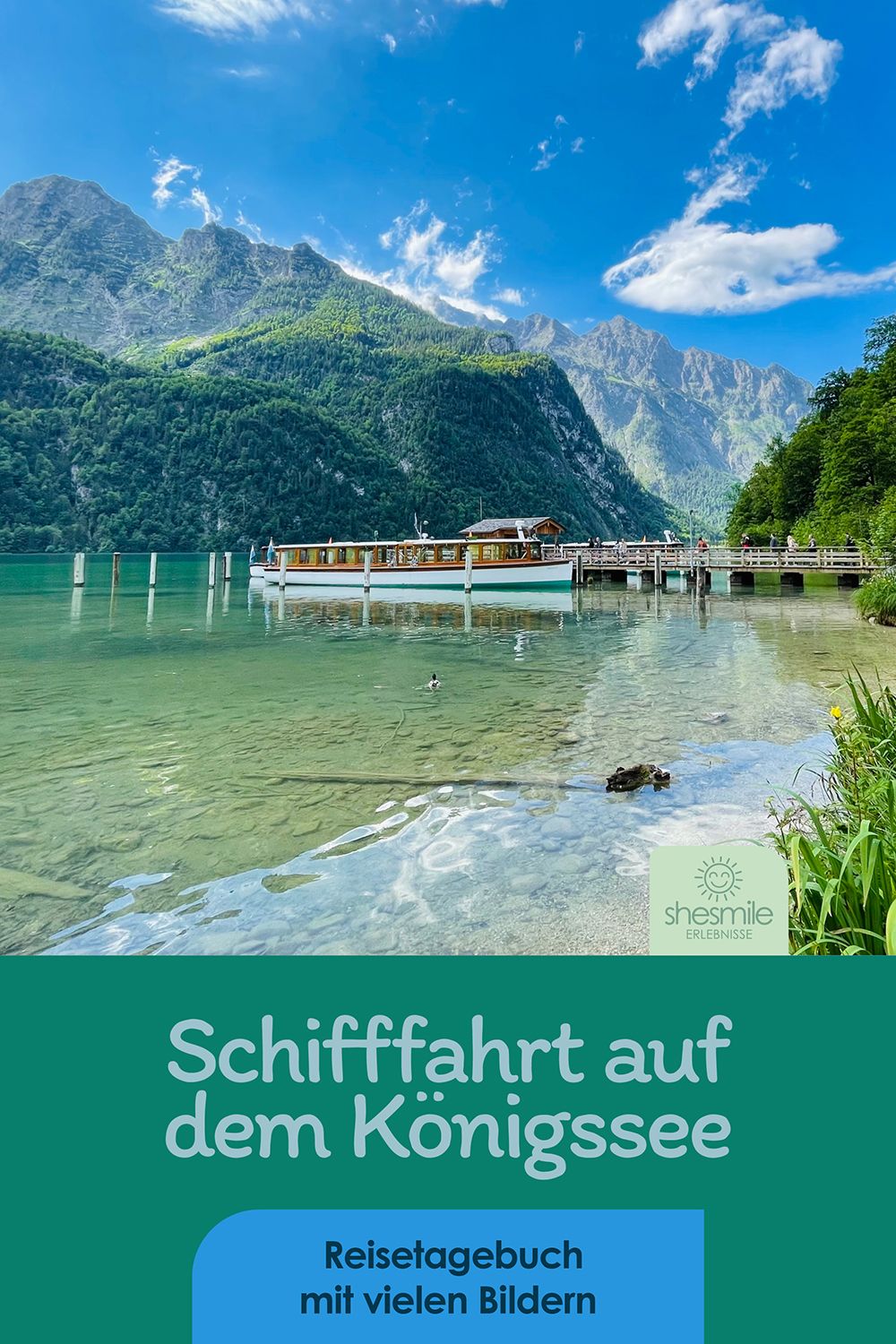 Königssee - Schifffahrt und Spaziergang zum Obersee und St. Bartholomä