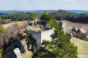 Burgruine Lichtenegg - Wandern mit Kindern in der Oberpfalz