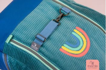 Ein Gurtband zur Befestigung von Jacken & Cappys am Rucksack nähen