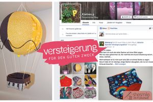 Adventsballon-Versteigerung für den Guten Zweck bei "Kleines p"