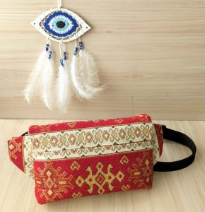 Gürteltasche HipPack genäht von @saboncuk_yedek - Schnittmuster und Nähanleitung von shesmile DIY.