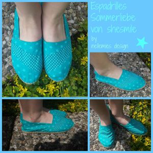 Espadrilles "Sommerliebe" (Kostenlose Nähanleitung mit Schnittmuster)