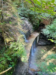 Wasserfall an der Höllschlucht