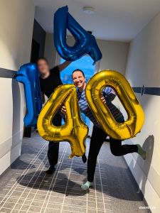 Doppelgeburtstag im aja Hotel