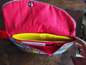 Tablettasche Smartkram genäht von Daniela. Schnittmuster von shesmile DIY.