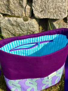 Handtasche ZipKram - Nähanleitung und Schnittmuster von shesmile DIY