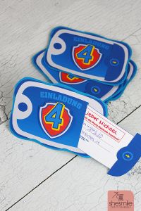 Einladungskarte PawParty