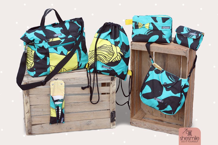 Taschenset "shesmile Lieblingstaschen" (Set mit 6 PDF-E-Books)