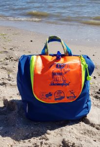Tasche KlappAuf genäht von GrünBlauMeliert, Schnittmuster und Nähanleitung von shesmile DIY.
