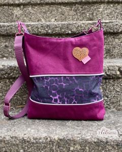 Handtasche ZipKram - Nähanleitung und Schnittmuster von shesmile DIY