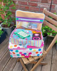 Packwürfel ZipKram, Schnittmuster in 4 Größen von shesmile DIY