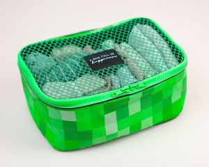 Minecraft Packwürfel - Größe S für Socken und Unterwäsche der Kinder