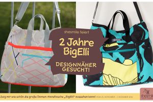 shesmile feiert 2 Jahre BigElli - Designnäher gesucht!