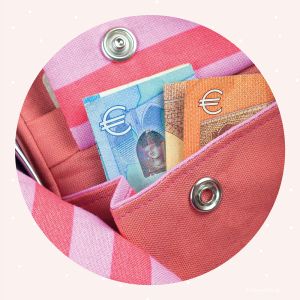 Münzfach wie Frauenkram