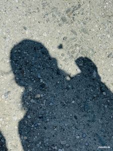 "Mama schau mal, die Blume wirft ein Herz als Schatten, kannst du das Fotografieren?"