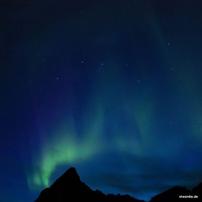 Lebenstraum erfüllt: Nordlichter auf den Lofoten