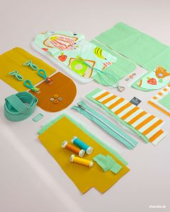 Materialzuschnitt (Handytasche Smartkram von shesmile DIY)