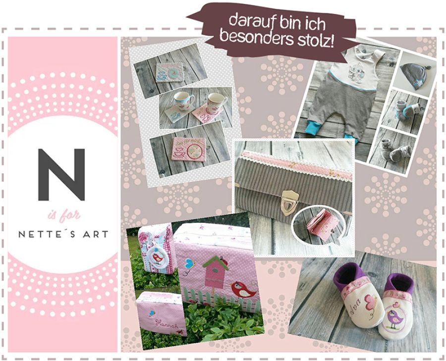 Darauf bin ich besonders stolz - Freundebuch-Eintrag: Annett Nehls von Nette´s art handmade with love