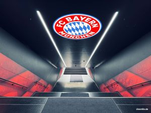 Spielertunnel FC Bayern München