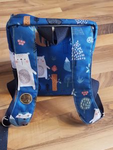 Rucksack KlapPack genäht von Jennifer Tepel @j.e.n.j.e.n89 - Schnittmuster und Nähanleitung von shesmile DIY