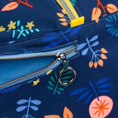 Reißverschluss-Taschen-Schlitz-Lineal: Was wie ein lustiger Zungenbrecher klingt ist eigentlich ein super hilfreiches Nähgadget was in keinem Nähzimmer fehlen darf. Wie du dir das Helferlein ganz einfach aus einem Streifen SnapPap selberbasteln kannst, hab ich dir im Blog niedergeschrieben. Reißverschlusstaschen kannst du in der Tasche "BigKlappAuf" auf der Rückseite oder im Seitenteil einnähen.