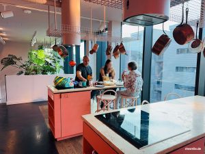 Gemeinschaftsküche im lyf East Frankfurt