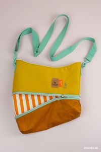Handtasche ZipKram - Nähanleitung und Schnittmuster von shesmile DIY