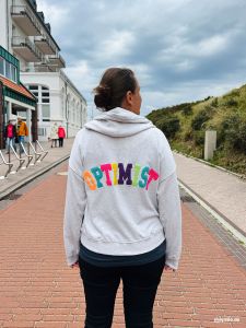 Die Weste musste ich haben! Motto der Reise!