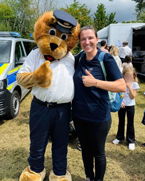 Polizeilöwe Lexi (Kinderfest Amberg)