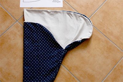 Einschlagdecke (Kostenloses Schnittmuster und kleines Tutorial von "Mein gewisses Etwas)