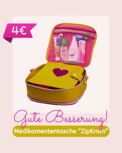 Schnittmuster des Monats - Medikamententasche ZipKram nur 4€ - Themenwelt im Angebot - Krankheit & Gesundheit