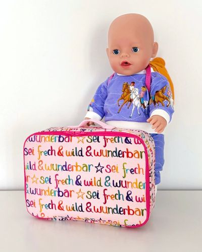 Für die Puppe, die gern stilvoll reist.