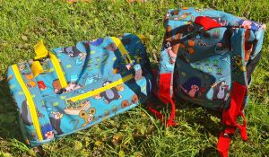 Sporttasche BigKlappAuf und Rucksack KlapPack genäht von Sabina, Schnittmuster und Nähanleitung von shesmile DIY