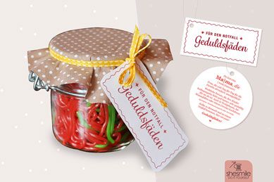 Geduldsfäden für den Notfall (Kostenlose Druckvorlage)