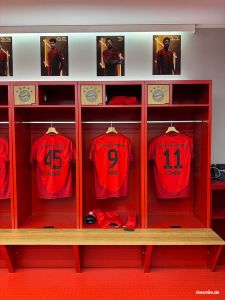 Spielerkabinen FC Bayern München