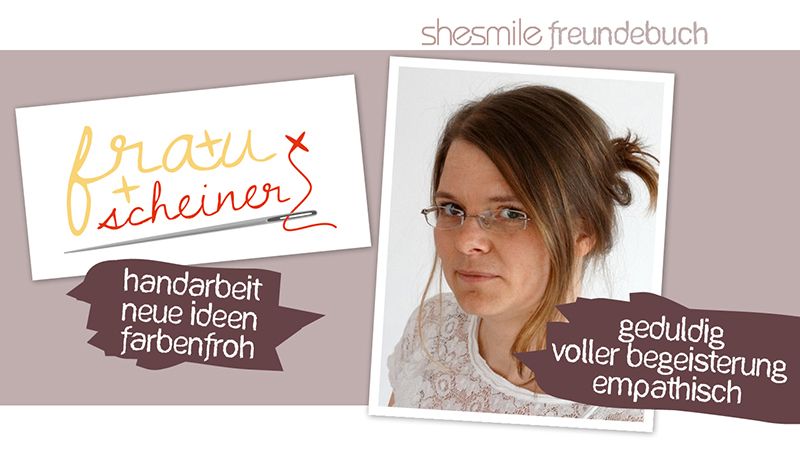 Freundebuch-Eintrag: Anita Scheiner von frau scheiner