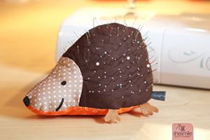 Nadelkissen Igel "Igelix" (Nähanleitung und Schnittmuster)